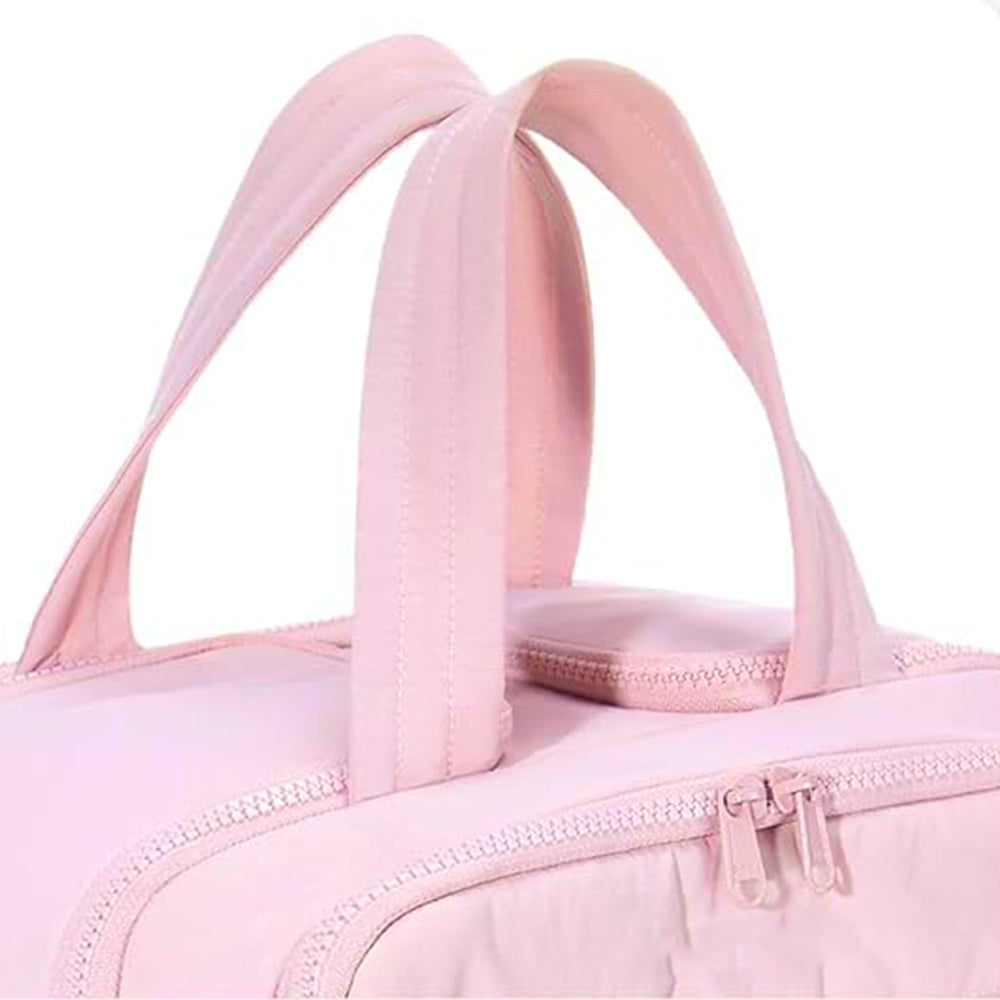 30x18.5x21CM Travel Toiletry Bag Wide-Open Makeup Storage Bag
