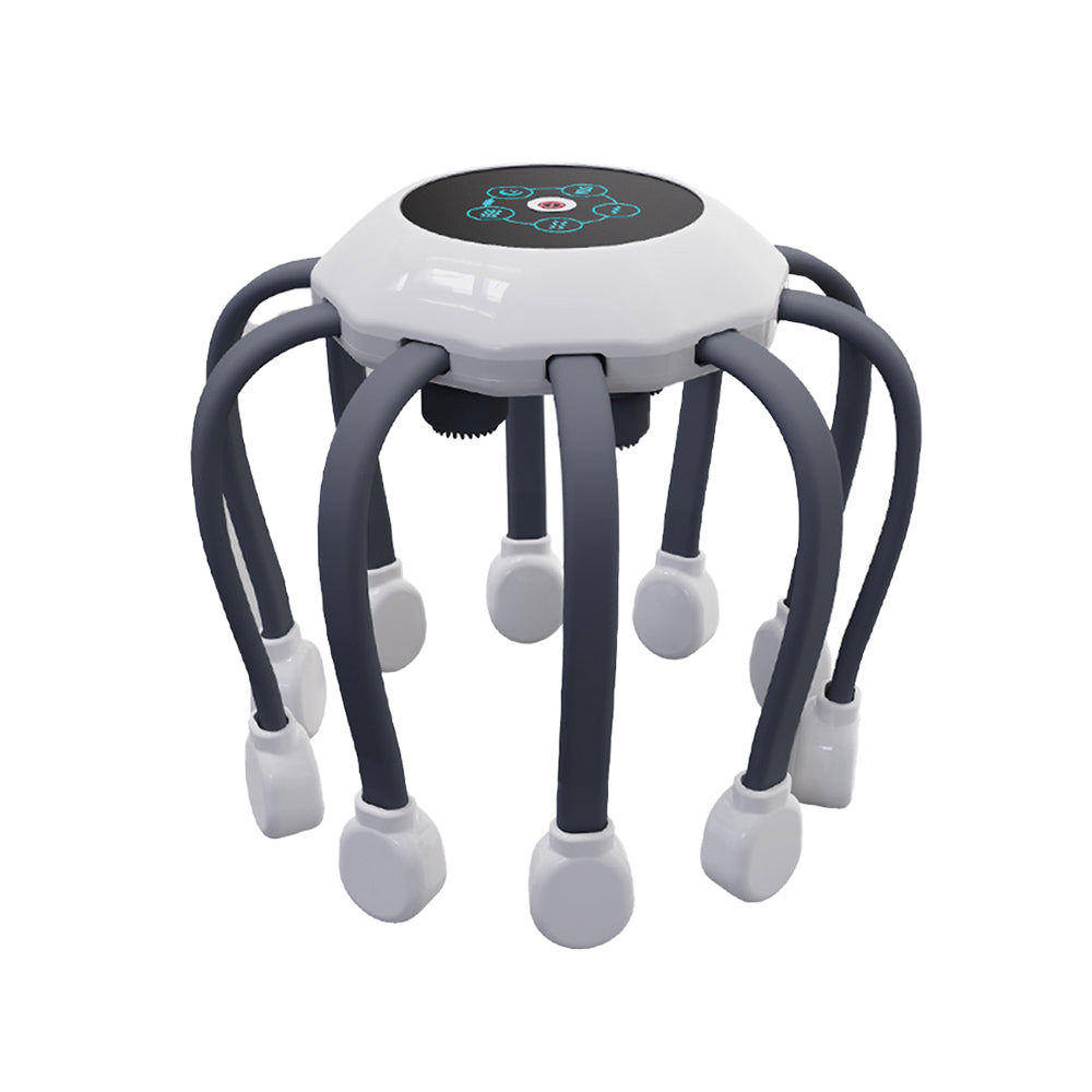 Electric Head Massager with 5 Massage Modes and Timing