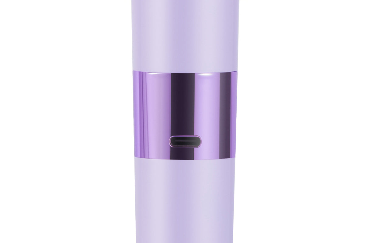 2-in-1 Women's Painless Electric Shaver with LED Light Guide Comb Rechargeable Hair Trimmer Wet & Dry Razor for Body