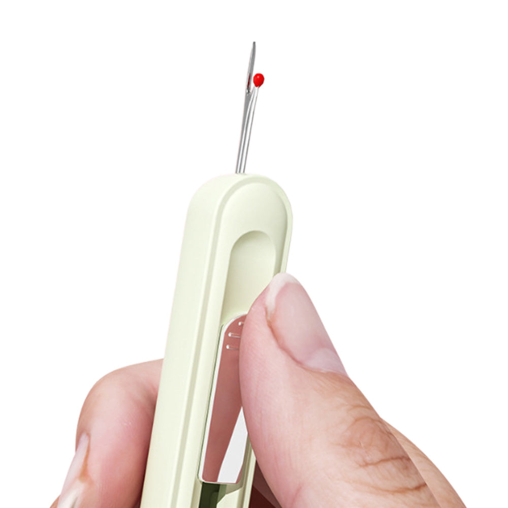 2Pcs 2 in 1 Needle Threader and Seam Ripper for Sewing Crafts Knitting