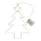 3Pcs Christmas Tree Light Indoor Xmas Table Decoration Light with Timer