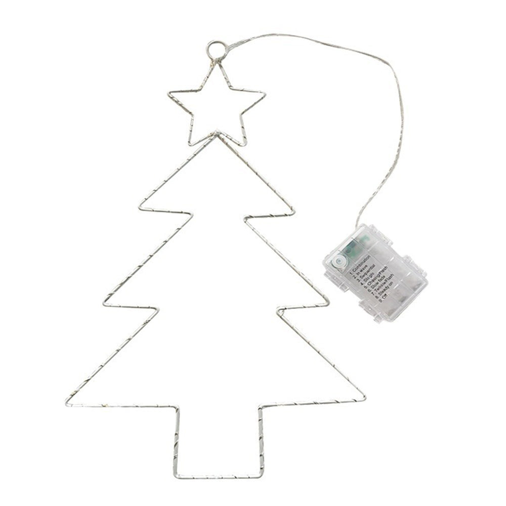 3Pcs Christmas Tree Light Indoor Xmas Table Decoration Light with Timer