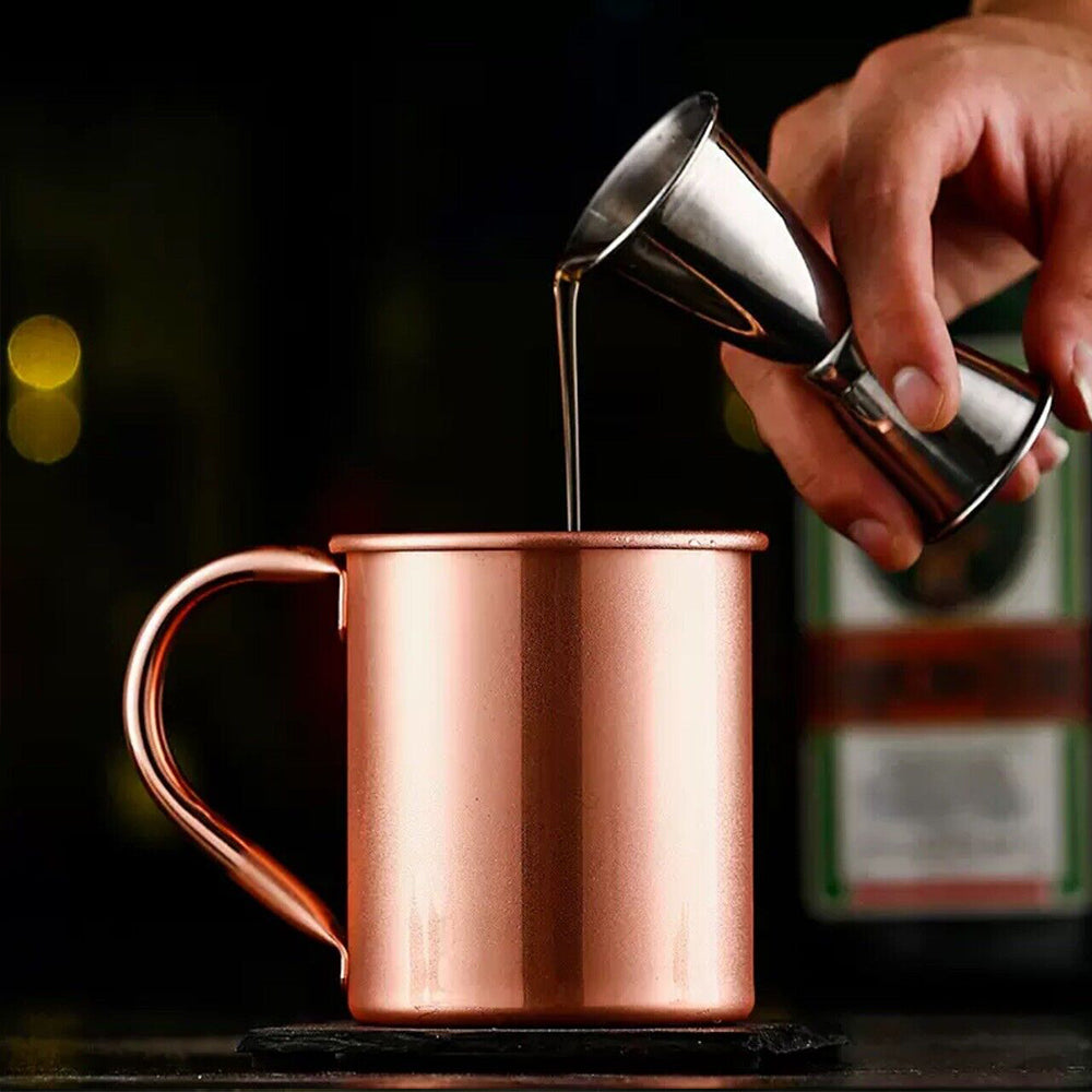 450ml Pure Copper Moscow Mule Mug Cup for Beer Tea and Coffee