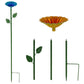 4PCS Bee Watering Station Metal Bee Water Feeder Colorful Bee Bath Bowl For Outdoor