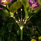 7 Head Solar Orchid Lamp