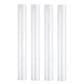 4Pcs 50cmx1m Clear Frosted Window Glass Removable Privacy Film