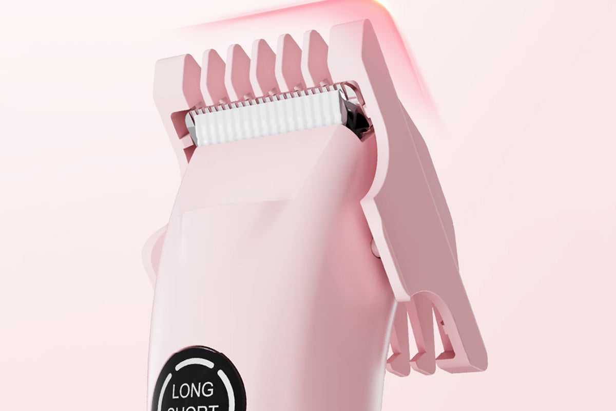 4-in-1 Women's Dual Heads Electric Shaver Cordless Body Hair Trimmer with 4 Heads Hair Removal Kit