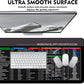 90 x 40 Excel Cheat Sheet Mouse Pad Desk Mat for Gaming Office