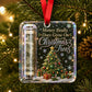 4 Piece Christmas Cash Gift Holder Ornaments with Ribbons for Decorating