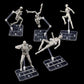 2Pcs Action Figure Display Holder Base Doll Model Support Stand