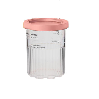 Ice Cream Pints Containers And Lids, Compatible With Ninja NC500, NC501 Series