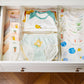 8Pcs Expandable Plastic Drawer Dividers Clear Organiser Set