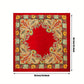 90cm Square Head Scarf Printed Satin Hair Scarf Bandanas for Women