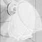 Suction Cup Fog-Free Shaving Mirror with Razor Holder No Drill