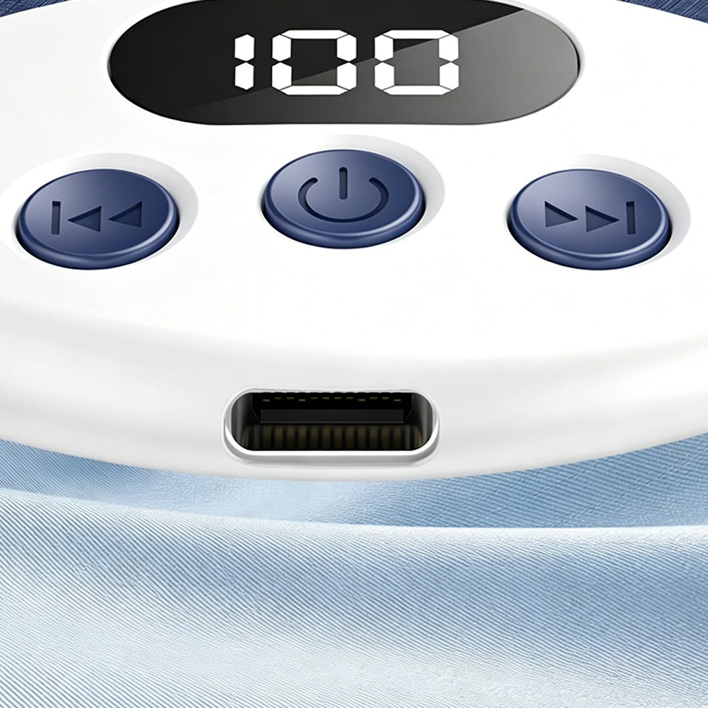 Under Pillow Speaker for Sleeping Portable Wireless Bone Conduction Pillow Speaker