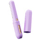 Cordless Rechargeable Hair Straightener Brush Mini Fast Heating Comb For Travel