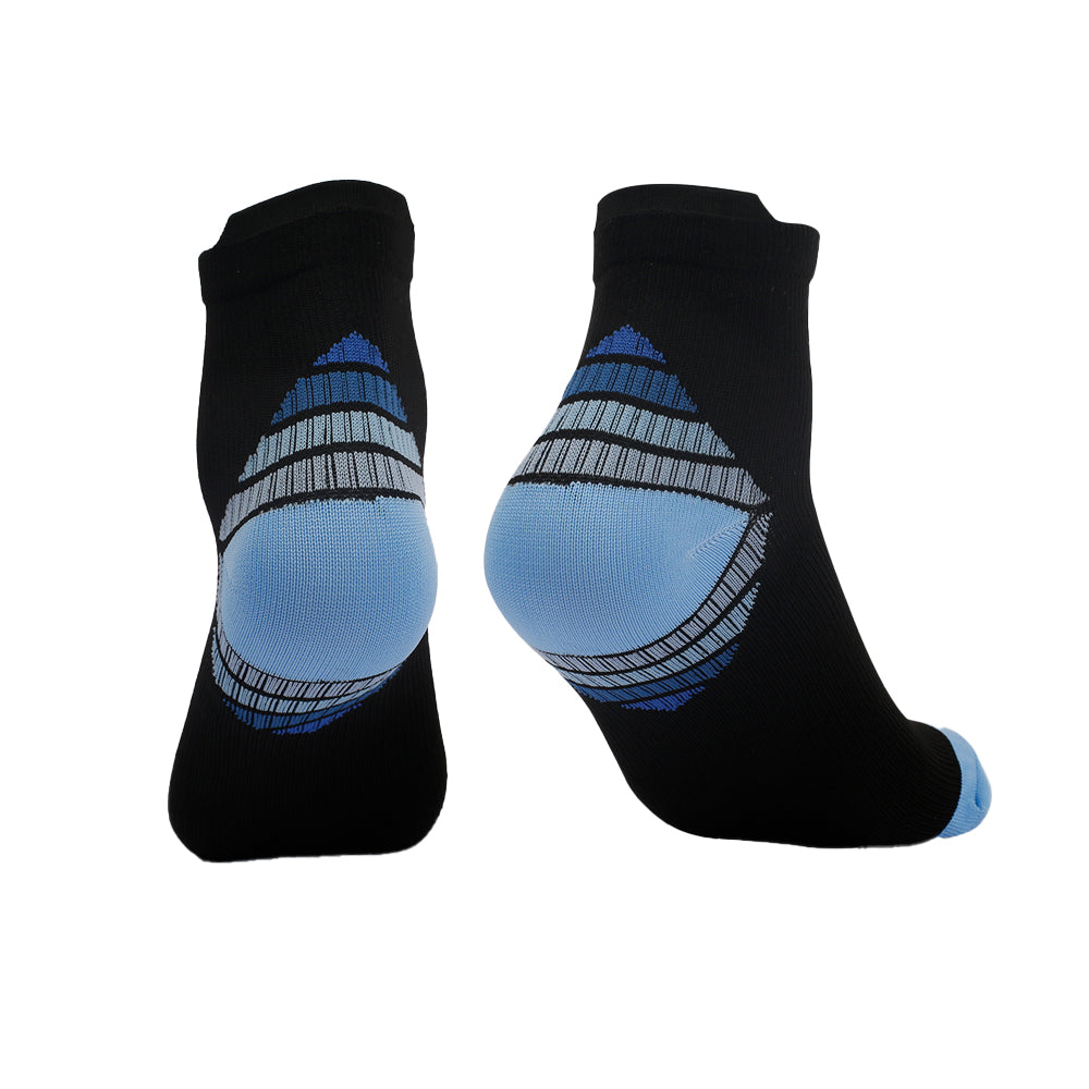 3Pcs Plantar Fasciitis Compression Socks Foot Sleeve Ankle Support Brace Achy-Blue+Pink+Grey