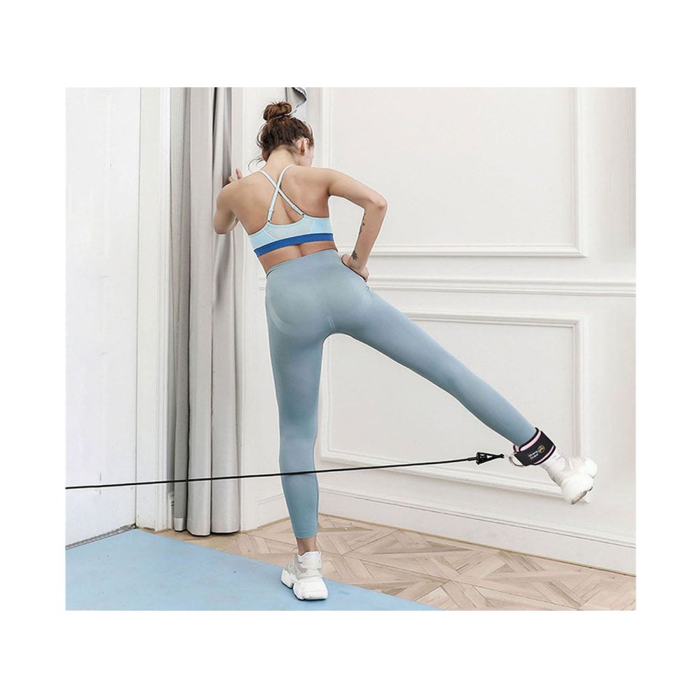 2Pcs Sports Ankle Straps for Cable Machines Attachment for Kickback Exercise
