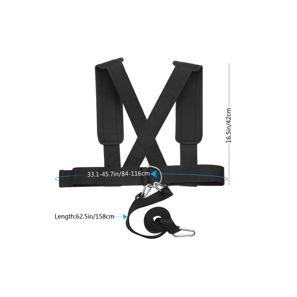 Weight Bearing Supporter Belt Professional Running Training Assist Resistance Band for Gym Workout