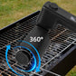 Cordless Electric Grill Brush Rotating Rechargeable Grill Cleaner for Home Outdoor