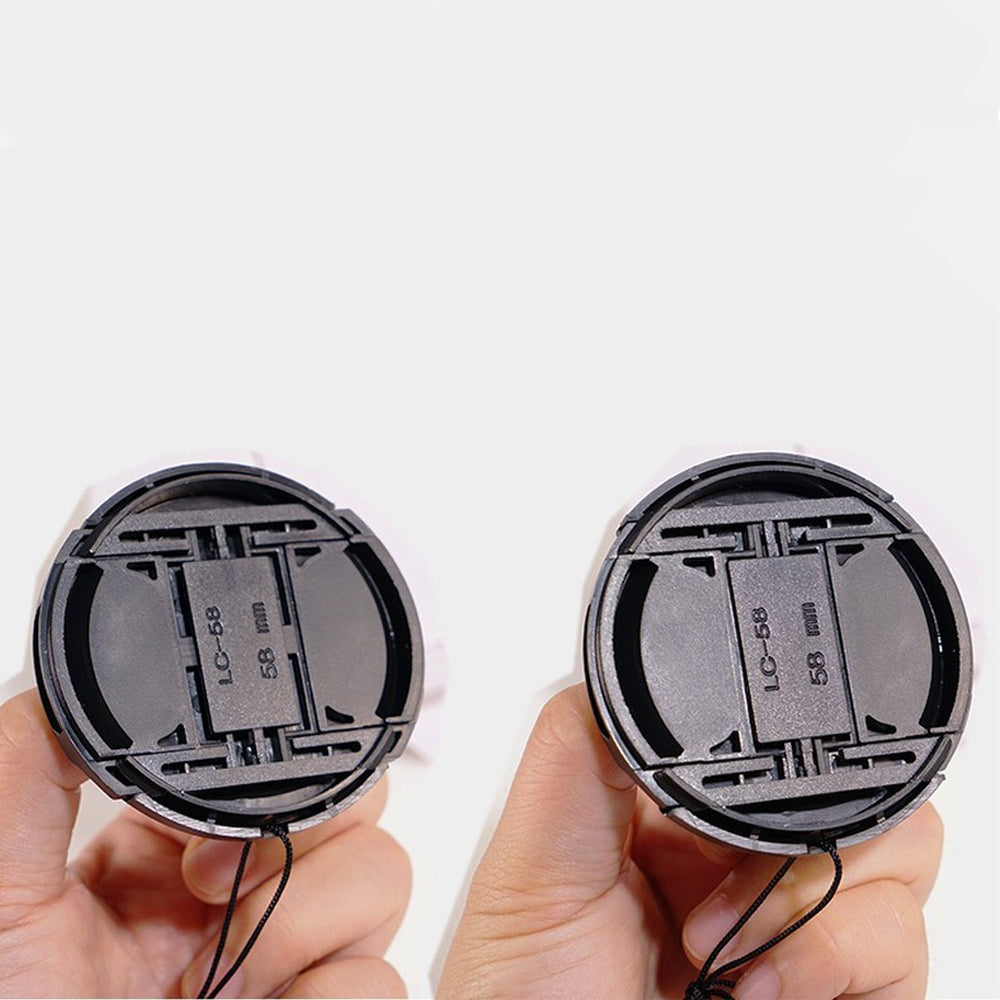 2 Pack Front Lens Cap Cover for Camera