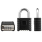 One-Touch Unlocking Heavy Duty Combination Padlock with Hidden Password Design
