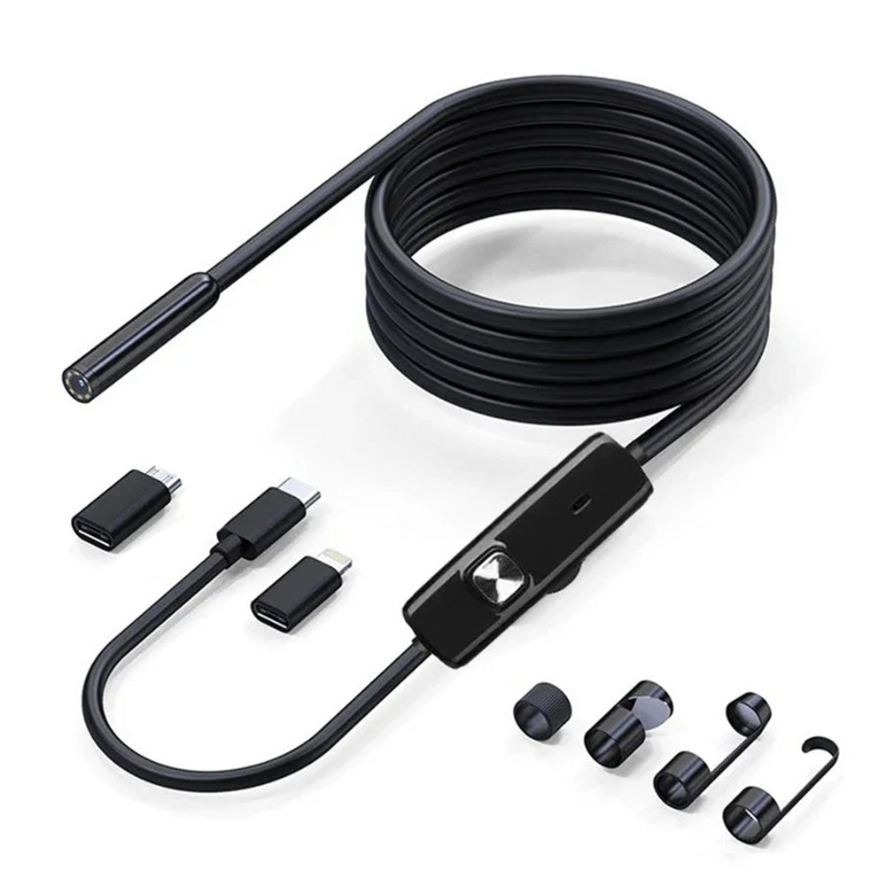 1080P 5m Endoscope Camera with 8 LED Lights