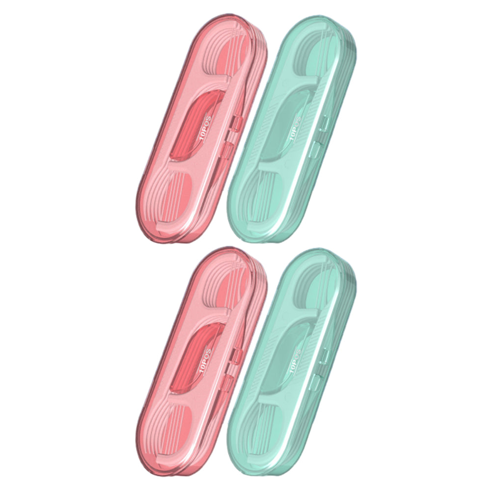 80Pcs Floss with Travel Cases
