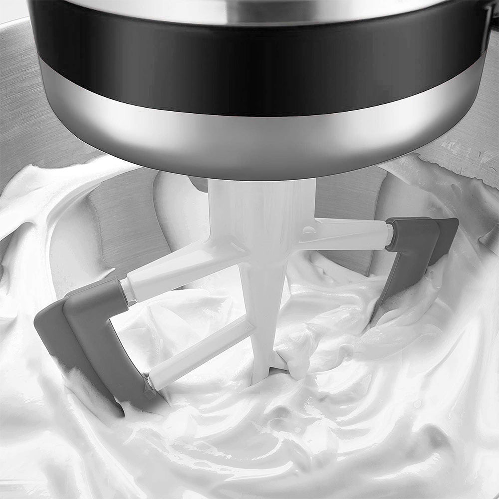 Silicone Coated Dual Edge Beater Compatible with KitchenAid 4.5–5 Quart Stand Mixer