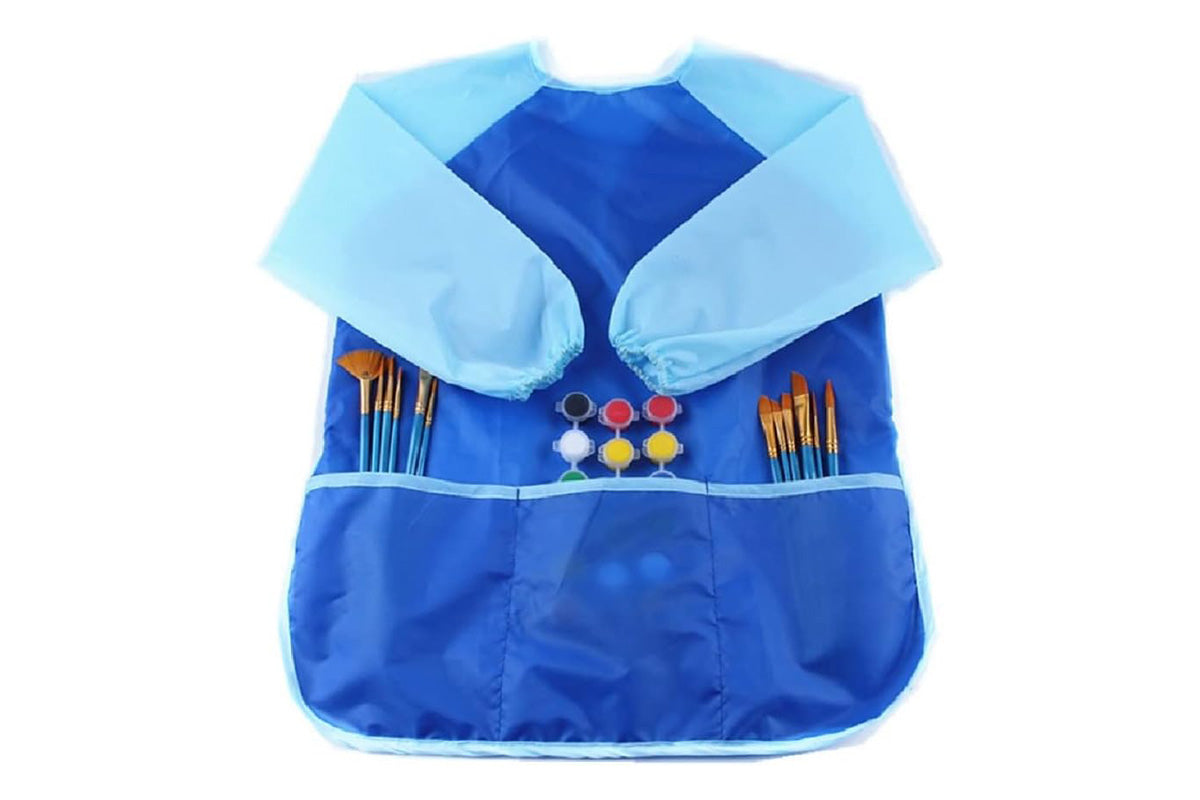 Art Smock Paint Apron Waterproof Painting Smock for Cooking Crafts