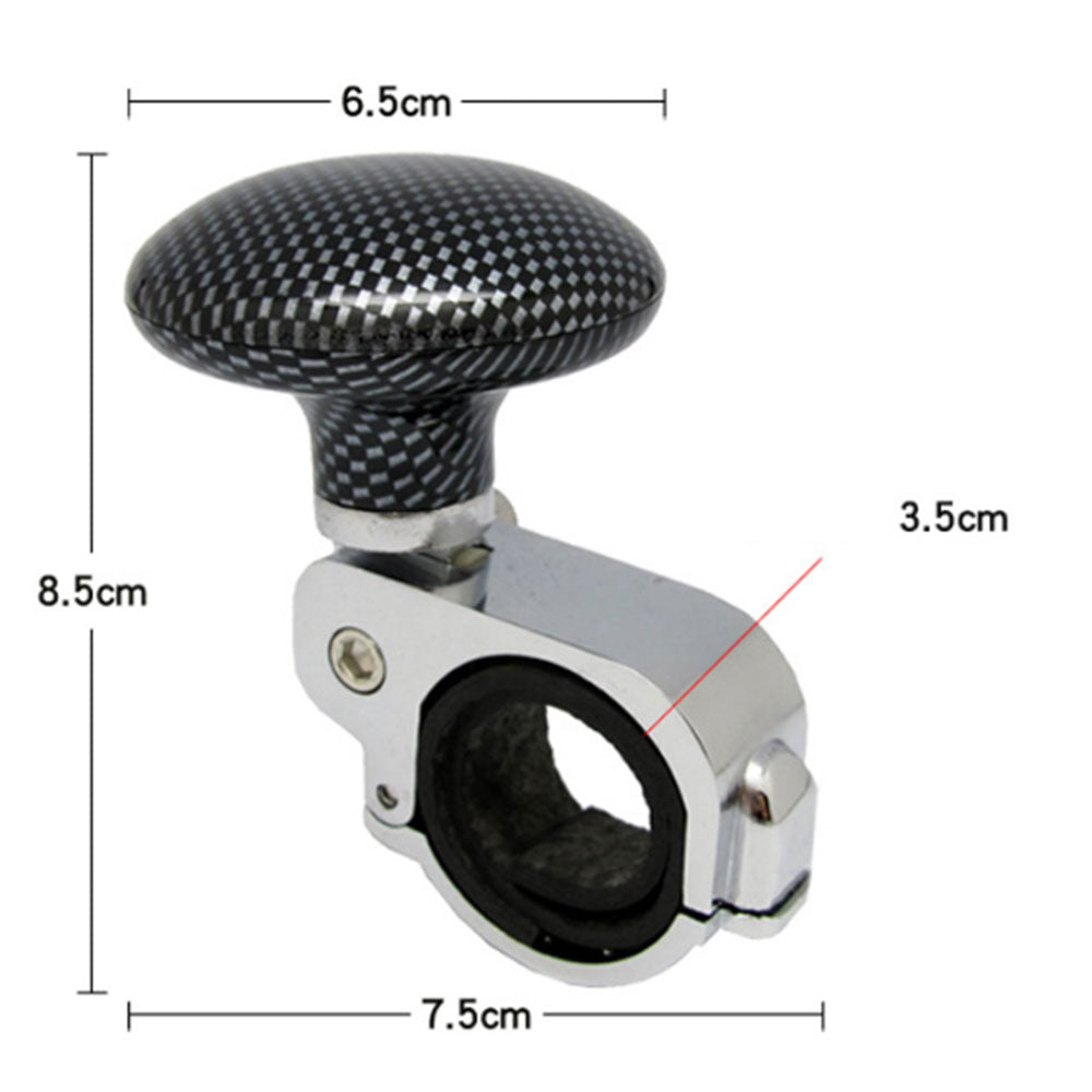 2Pcs Steering Wheel Spinner Knob Car Turning Handle Aid Kit Booster Spinner Knob Ball