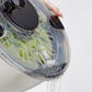 5L Stainless Steel Salad Spinner Vegetable and Fruit Washer Dryer Bowl