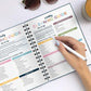 Cleaning Planner Schedule And Checklist Organizer Household Chore Chart Notebook
