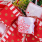 Christmas Hanging Upside Down Tree Candy Decoration for Door Wall