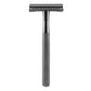Matte Double Edge Manual Razor With 10 Blades For Men