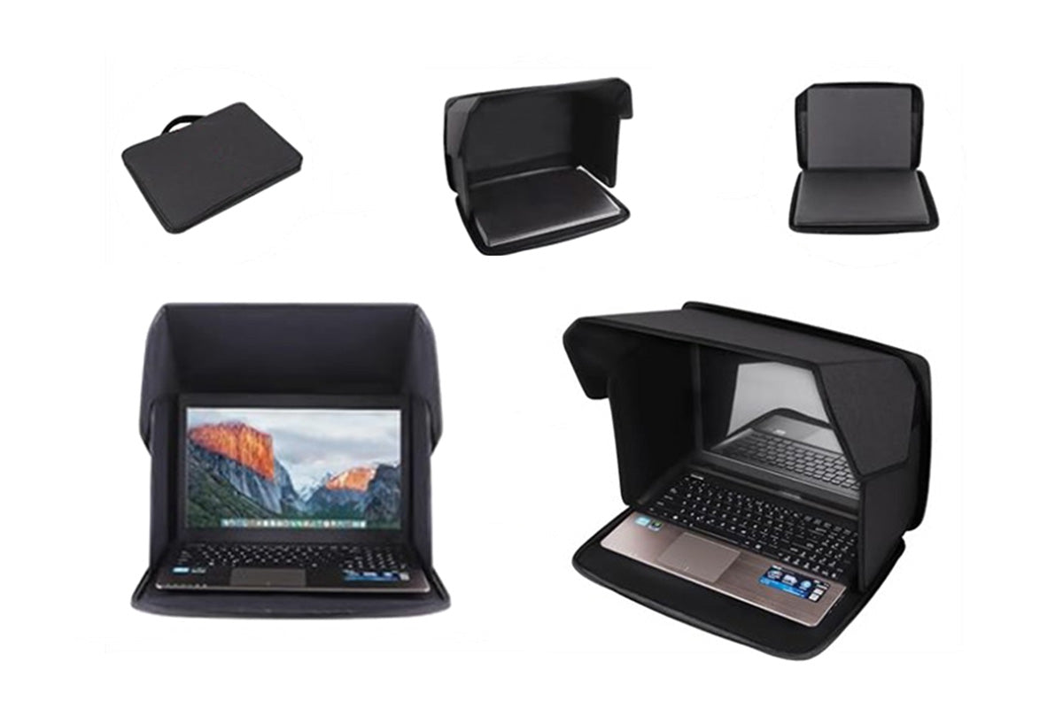 Outdoor Laptop and Tablet Sun Shade Privacy Hood