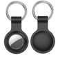 4Pcs Silicone AirTag Holder with Metal Carabiner Keychain
