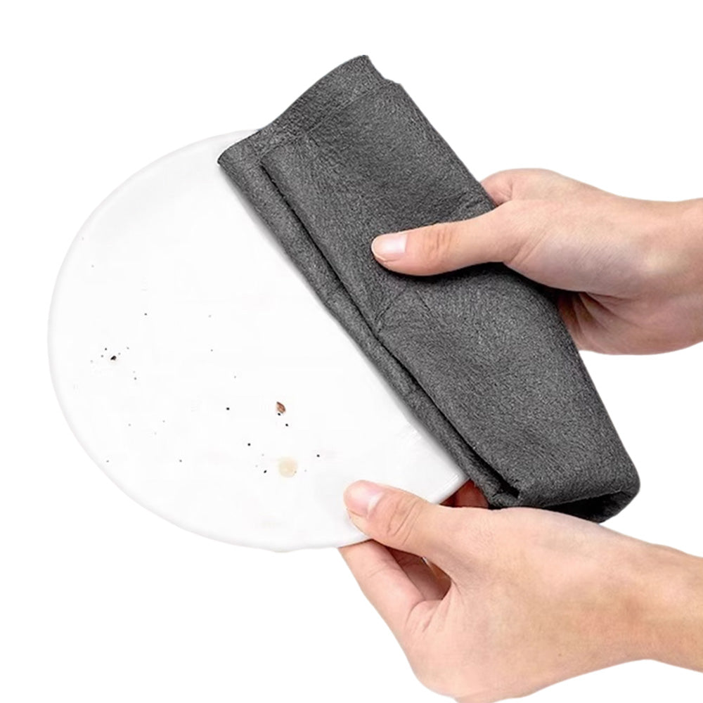5 Pack Thick Streak Free Cleaning Cloths for Auto Windows Glass Mirrors