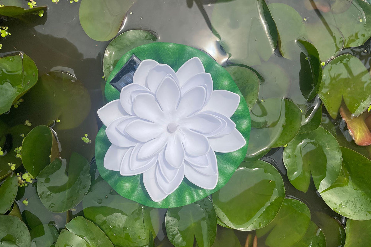 Solar Floating Lotus Light Solar Powered Floating Flower Light