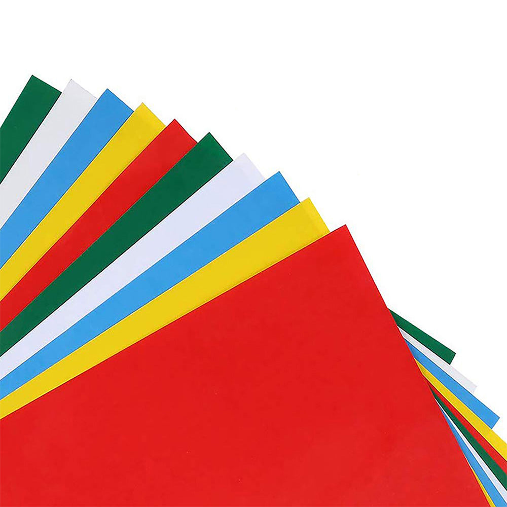 50 Sheet 5 Color Reusable Craft Transfer Paper Set for Fabric Art