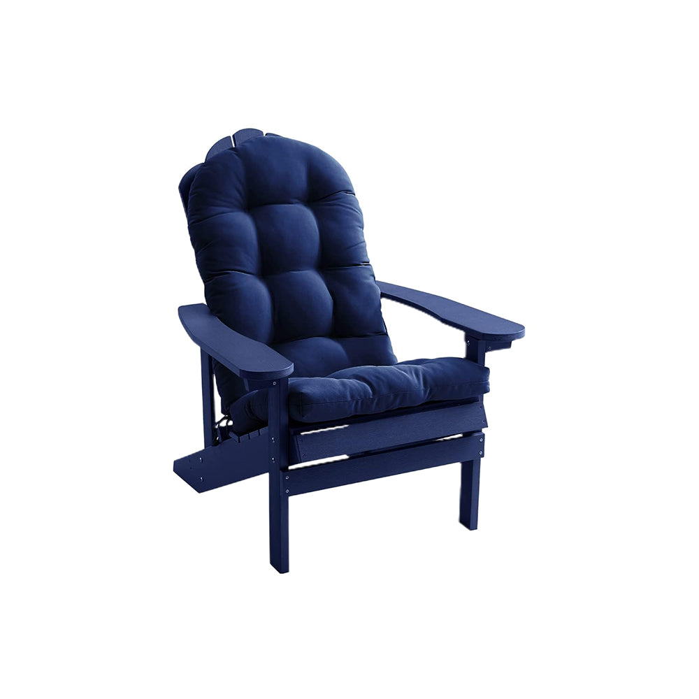 High Back Patio Adirondack Lounge Chair Pad