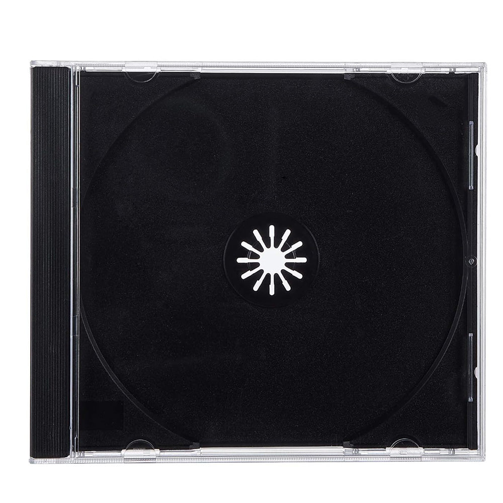 10 Pack Clear CD Jewel Cases for Storage