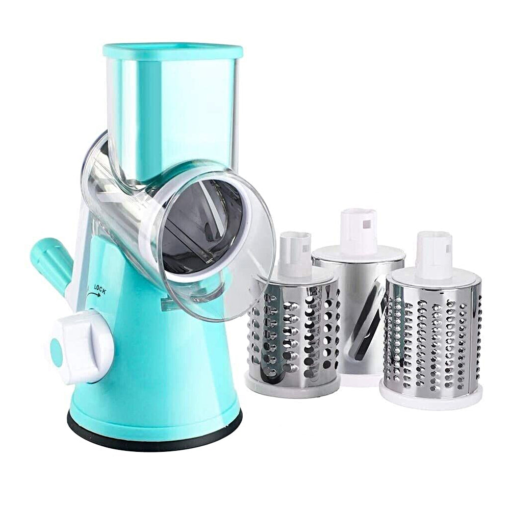 Kitchen Vegetable Food Manual Rotary Chopper Slicer