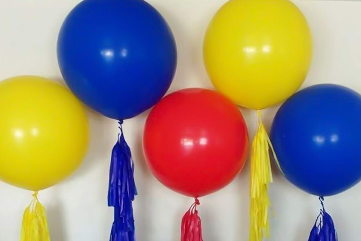 10pcs Large Round Balloons Random Mixed Colors for Party Birthday