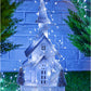 Solar String Lights Outdoor Waterproof Fairy Lights for Patio Balcony-Style 2