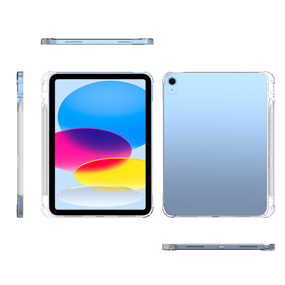 Clear Case for iPad A16 11 Inch 2025 10th Gen 10 9 Inch 2022 with Pencil Slot
