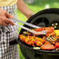 38cm Stainless Steel BBQ Sausage Turning Tongs for Cooking