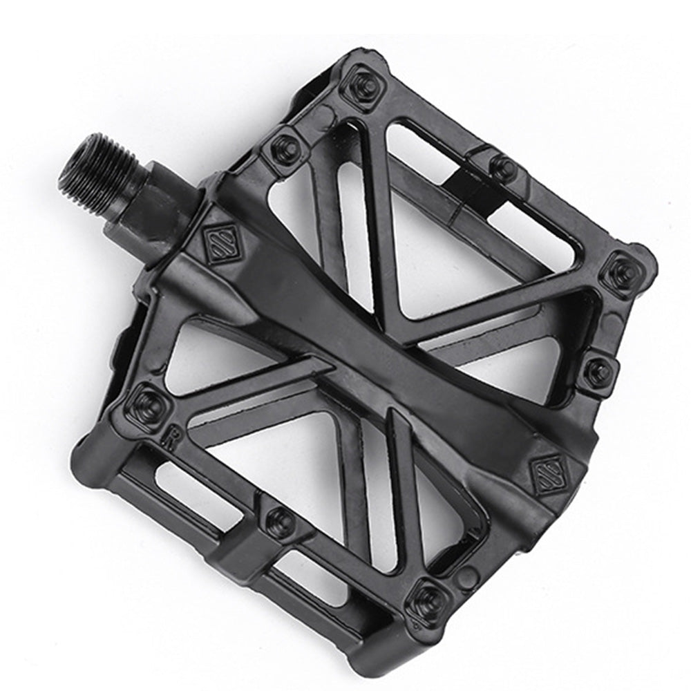 Antiskid Aluminum Alloy Bike Pedals Wide Platform Lightweight Bicycle Pedals for MTB Road Bikes