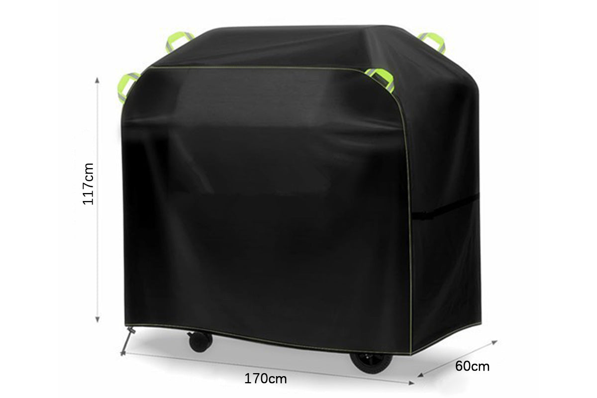 Heavy Duty Grill Protector BBQ Cover With Adjustable Straps For Outdoor