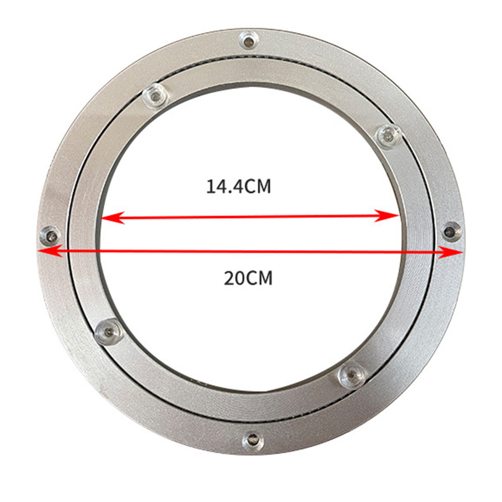 Aluminium Rotating Turntable Lazy Susan Swivel Plate for Kitchen